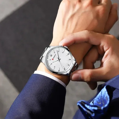 Relógio Masculino Elvoro Silver