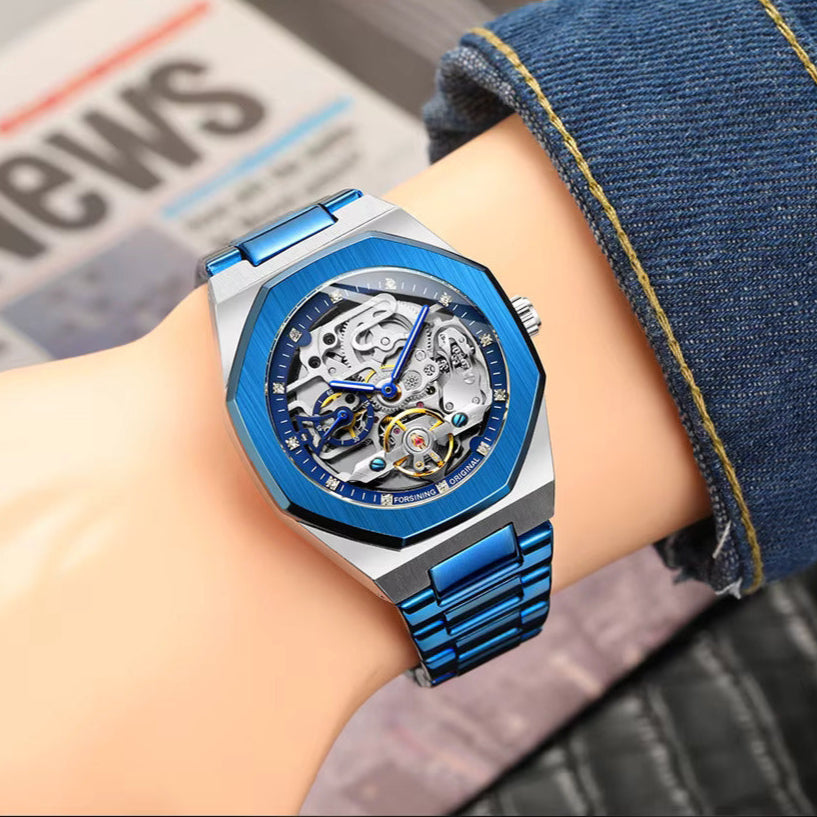 Relógio Azul Masculino